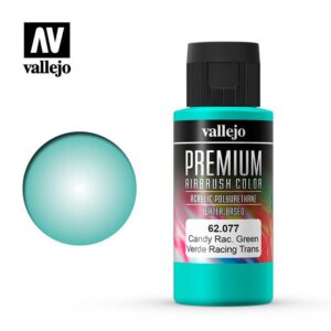 Vallejo    Premium Color 60ml: Candy Racing Green - VAL62077 -