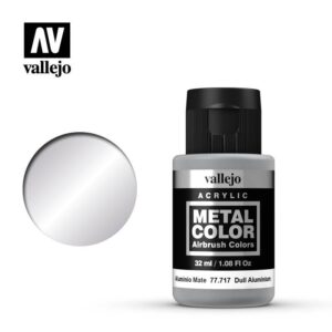 Vallejo    Metal Color - Dull Aluminium 32ml - VAL77717 - 8429551777179