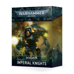 Games Workshop Warhammer 40,000   Datacards: Imperial Knights  (Ninth Edition) - 60050108002 - 5011921140596