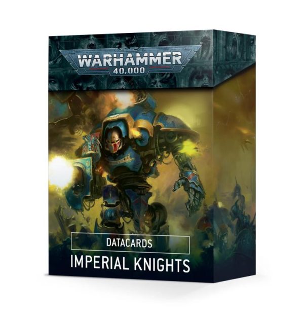 Games Workshop Warhammer 40,000   Datacards: Imperial Knights  (Ninth Edition) - 60050108002 - 5011921140596
