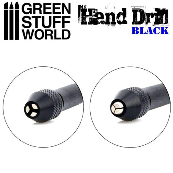 Green Stuff World    Hobby Hand Drill - BLACK - 8436554367887ES - 8436554367887