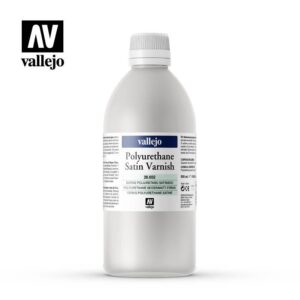 Vallejo    Vallejo Polyurethane - Varnish Satin 200ml - VAL27652 - 8429551276528
