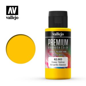 Vallejo    Premium Color 60ml: Basic Yellow - VAL62003 -