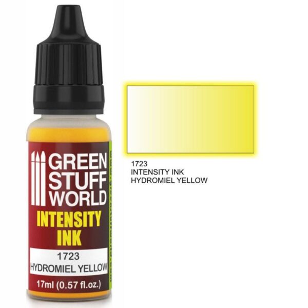 Green Stuff World    Intensity Ink HYDROMIEL YELLOW - 8436574500820ES - 8436574500820