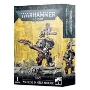 Games Workshop Warhammer 40,000   Ork Warboss in Mega Armour - 99120103105 - 5011921163144