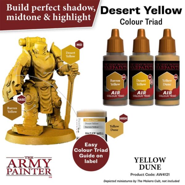 The Army Painter    Warpaint Air: Yellow Dune - APAW4121 - 5713799412187