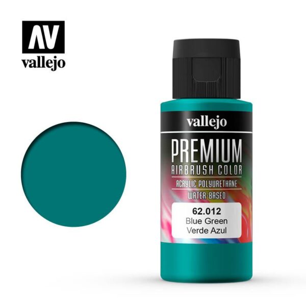 Vallejo    AV Vallejo Premium Color - 60ml - Blue Green - VAL62012 - 8429551620123
