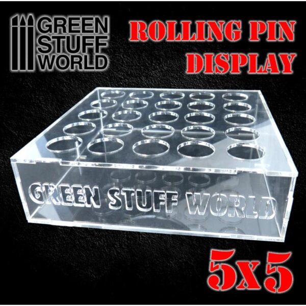 Green Stuff World    Rolling Pin Display 5x5 - 8436574503647ES - 8436574503647