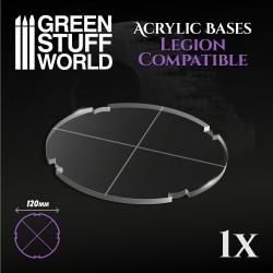 Green Stuff World    Acrylic Bases - Round 120 mm (Legion) - 8435646508306ES - 8435646508306