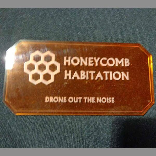 TTCombat    Sign J (Honeycomb Habitation) with stand - SFU029 -