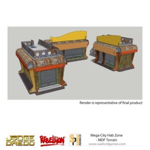 Warlord Games Judge Dredd   Judge Dredd: Mega-City Hab Zone - JD03 -