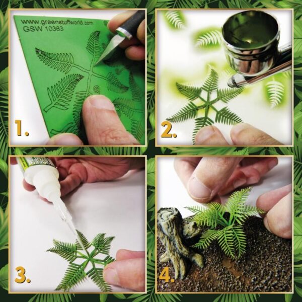 Green Stuff World    Paper Plants - Ground Palm - 8436574508635ES - 8436574508635