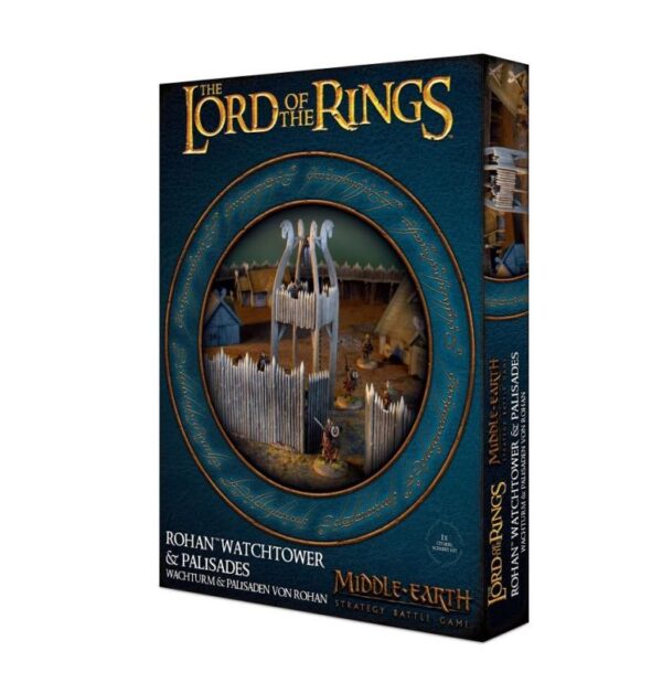 Games Workshop Middle-earth Strategy Battle Game   Lord of The Rings: Rohan Watchtower & Palisades - 99121499044 - 5011921127986