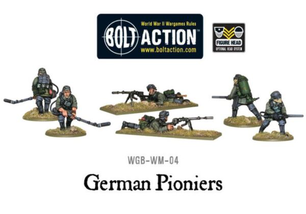 Warlord Games Bolt Action   German Pioneers - 402012002 - 5060200847619