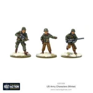 Warlord Games Bolt Action   US Army Characters (Winter) - 403013006 - 5060572500495