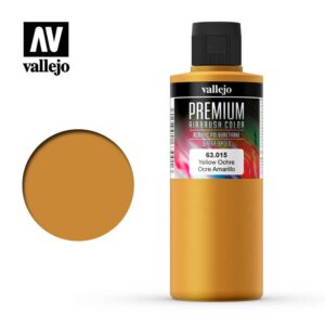 Vallejo    AV Vallejo Premium Color - 200ml - Opaque Yellow Ochre - VAL63015 - 8429551630153