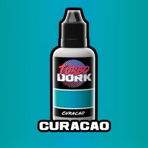 Turbo Dork    Turbo Dork: Curacao Metallic Acrylic Paint 20ml - TDCURMTA20 - 631145994802