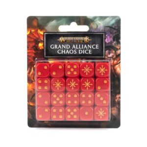 Games Workshop (Direct) Age of Sigmar   Grand Alliance Chaos Dice - 99220299088 - 5011921143887