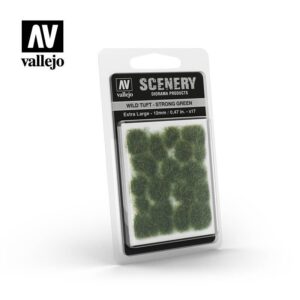 Vallejo    AV Vallejo Scenery - Wild Tuft - Strong Green, XL: 12mm - VALSC427 - 8429551986250