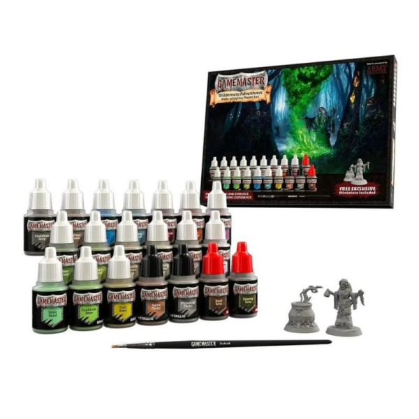 The Army Painter    Gamemaster: Wilderness Adventures Paint Set - GM1007 - 5713799100701