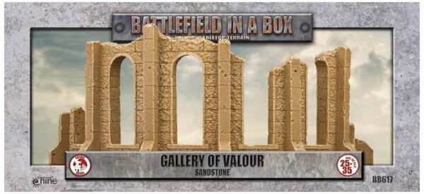 Gale Force Nine    Gothic Battlefields - Gallery of Valour - Sandstone - BB617 - 9420020248960