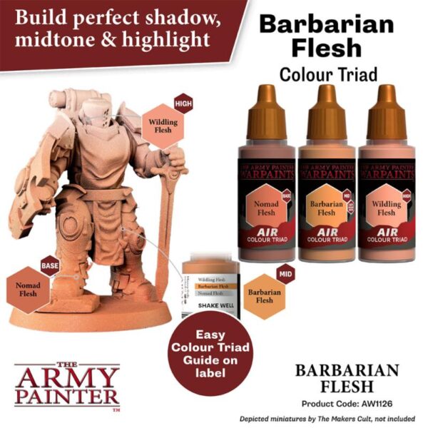 The Army Painter    Warpaint Air: Barbarian Flesh - APAW1126 - 5713799112681