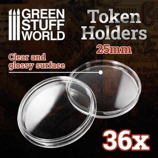 Green Stuff World    Token Holders 25mm - 8435646500942ES - 8435646500942