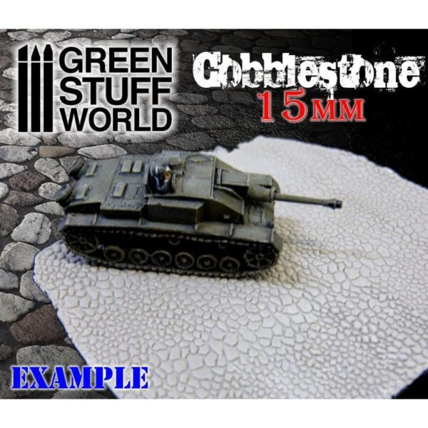Green Stuff World    Rolling Pin COBBLESTONE 15mm - 8436554368839ES - 8436554368839
