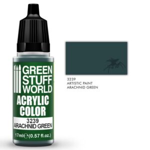 Green Stuff World    Acrylic Color ARACHNID GREEN - 8435646505992ES - 8435646505992