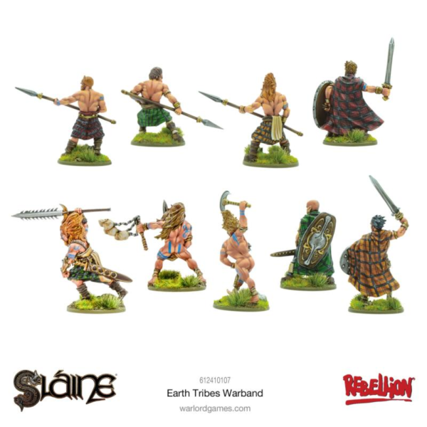 Warlord Games Slaine   Slaine: Earth Tribes Warband - 612410107 -