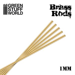 Green Stuff World    Pinning Brass Rods 1mm - 8436554367160ES - 8436554367160