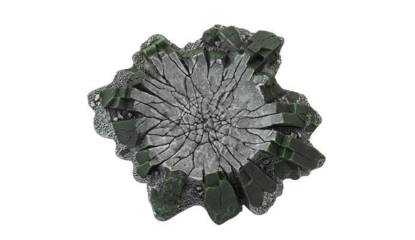Gale Force Nine    Gothic Battlefields: Craters - Malachite (x5) - BB649 - 111