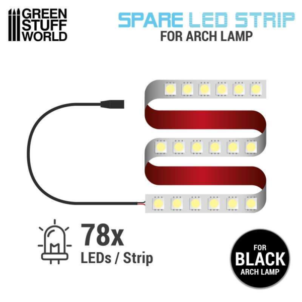 Green Stuff World    Replacement LED Strip for Arch Lamp: Darth Black - 8435646505534ES - 8435646505534