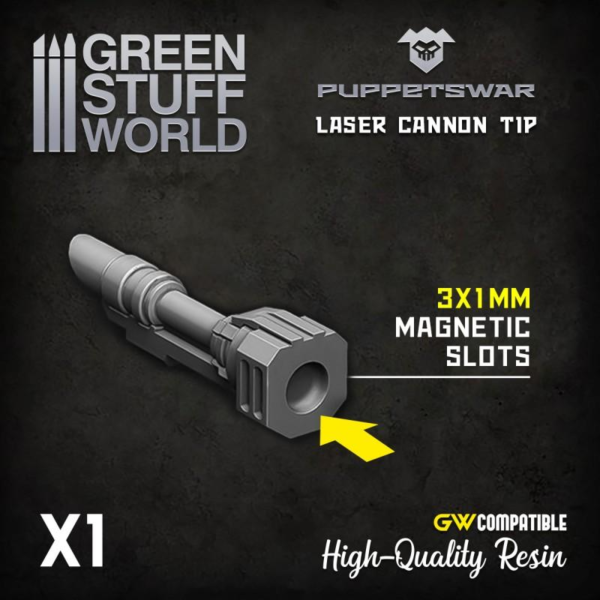 Green Stuff World    Laser Cannon Tip - 5904873420635ES - 5904873420635