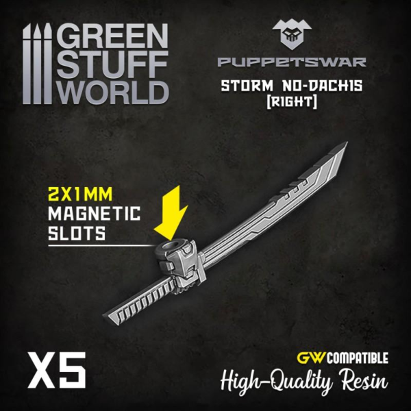 Green Stuff World    Nodachi Swords - Right - 5904873423162ES - 5904873423162