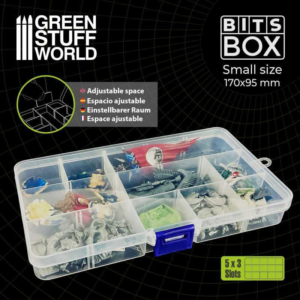Green Stuff World    Removable Plastic Bits Box - S - 8435646509136ES - 8435646509136