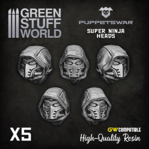 Green Stuff World    Super Ninja Heads - 5904873421113ES - 5904873421113