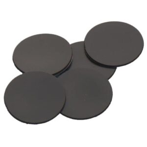 Safe and Sound    Self-adhesive magnetic foil stickers for 28mm round cast bases (blister of 10 pc.) - SAFE-SAS-28MM - 5907459698398