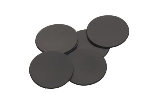 Safe and Sound    Self-adhesive magnetic foil stickers for 28mm round cast bases (blister of 10 pc.) - SAFE-SAS-28MM - 5907459698398