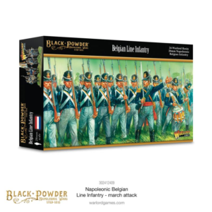 Warlord Games Black Powder   Napoleonic Belgian Line Infantry (march attack) - 302412409 -