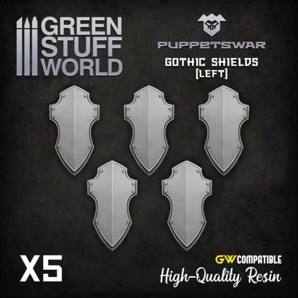 Green Stuff World    Gothic Shields - 5904873423117ES - 5904873423117