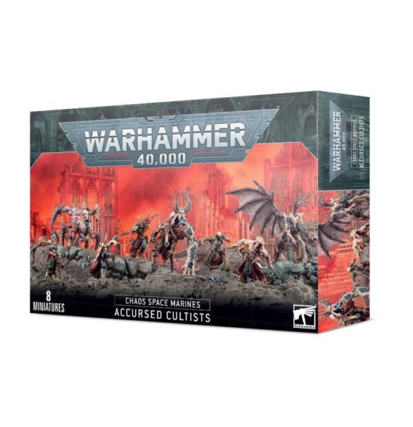 Games Workshop Warhammer 40,000   Chaos Space Marines: Accursed Cultists - 99120102147 - 5011921165421