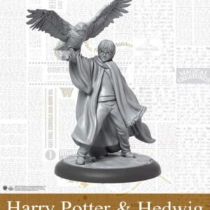 Knight Models Harry Potter Miniature Adventure Game   Harry Potter and Hedwig - KM-HPMAG84 - 8437013062596