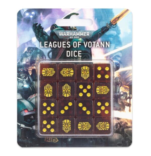 Games Workshop Warhammer 40,000   Warhammer 40,000: Leagues of Votann Dice - 99220118001 - 5011921183302