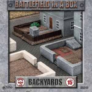Gale Force Nine    Battlefield in a Box: European Backyards - BB249 -