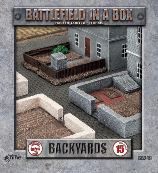 Gale Force Nine    Battlefield in a Box: European Backyards - BB249 - 9420020257795