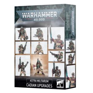 Games Workshop Warhammer 40,000   Astra Militarum: Cadian Upgrades - 99120105106 - 5011921183593