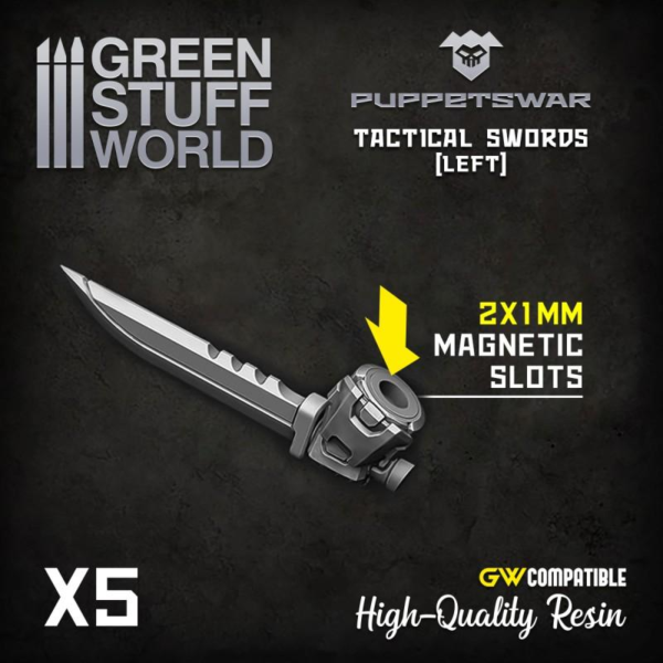 Green Stuff World    Tactical Swords - Left - 5904873423445ES - 5904873423445