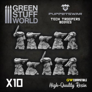 Green Stuff World    Tech Troopers Bodies - 5904873420895ES - 5904873420895