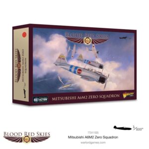 Warlord Games Blood Red Skies   Blood Red Skies Mitsubishi A6M2 Zero squadron - 772411005 - 5060572506268